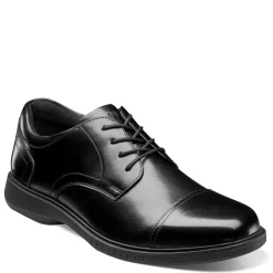 Dress*Nunn Bush Men's , KORE Pro Cap Toe Oxford Black