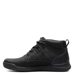 Boots*Nunn Bush Men's , Tour Work Moc Toe Boot Black