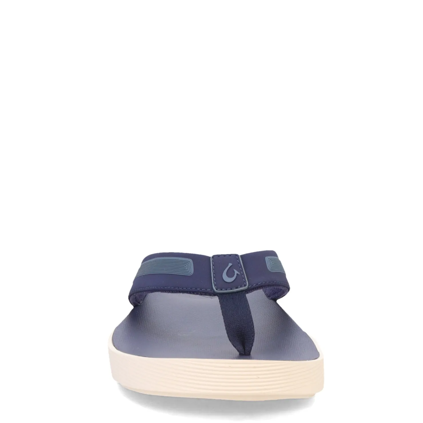 Sandals*OluKai Men's , Leeward Sandal Navy/Navy
