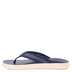 Sandals*OluKai Men's , Leeward Sandal Navy/Navy