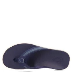 Sandals*OluKai Men's , Leeward Sandal Navy/Navy