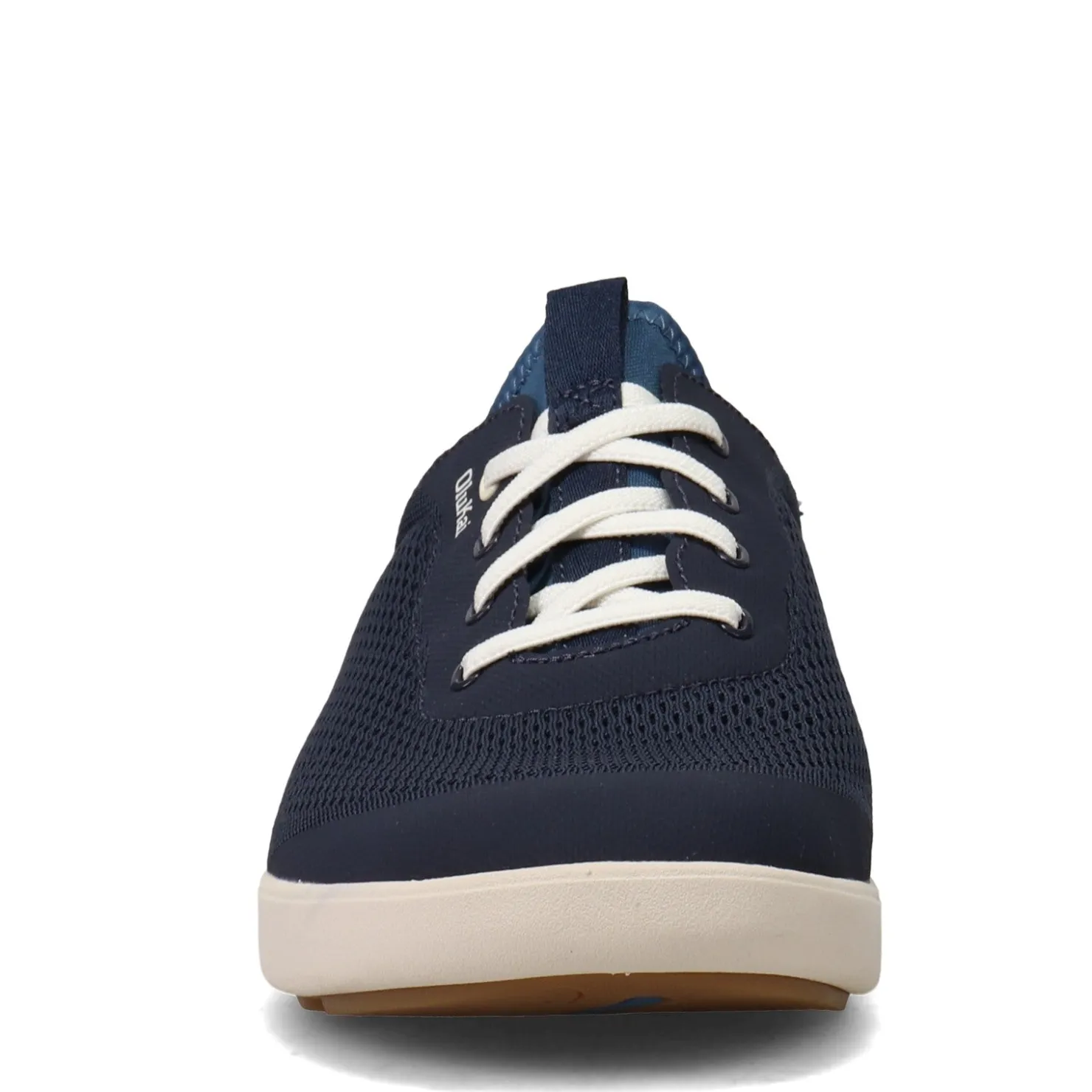 Boat Shoes*OluKai Men's , Moku Pae Boat Shoe Blue Beige