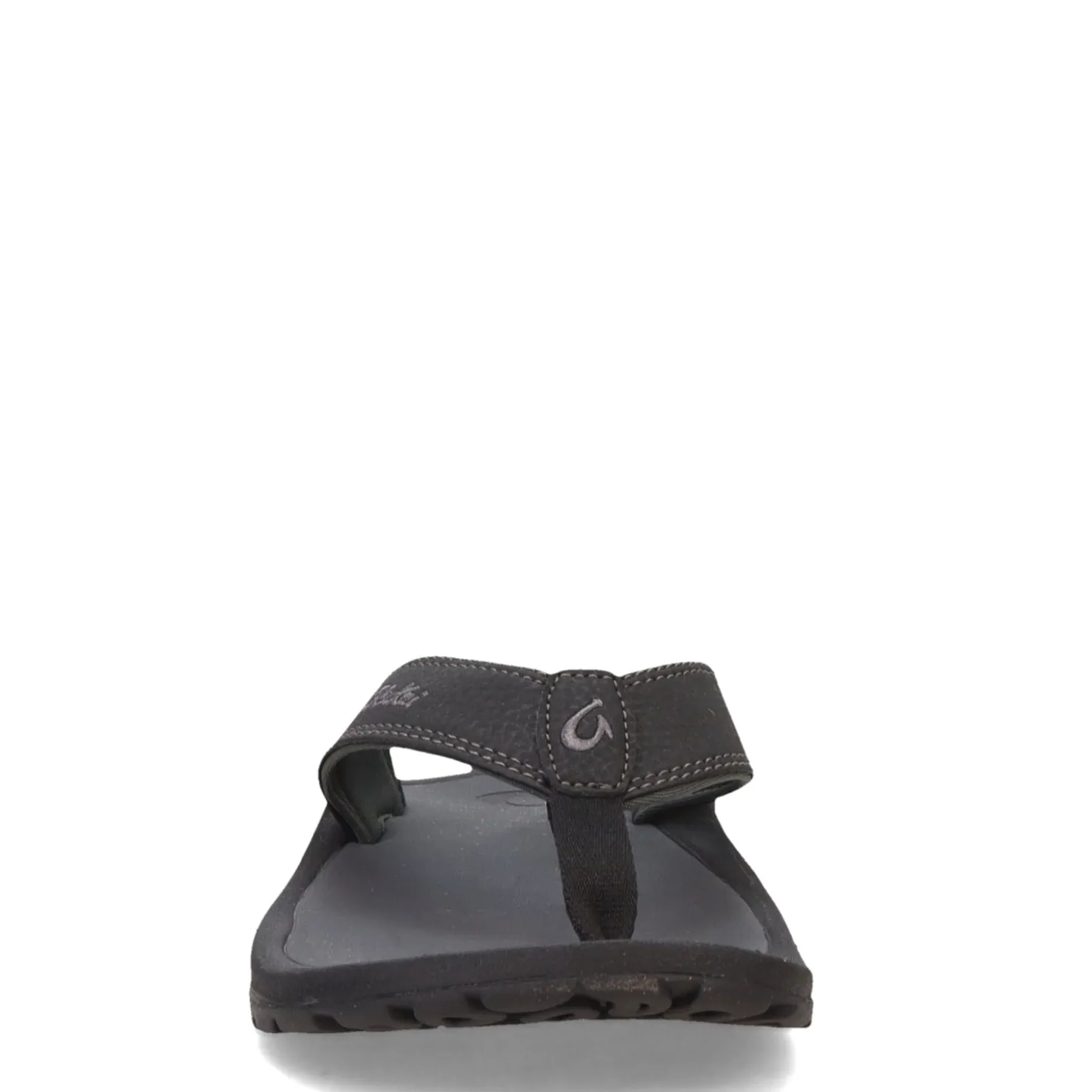 Sandals*OluKai Men's , Ohana Sandal Black/Dk Shadow