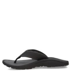 Sandals*OluKai Men's , Ohana Sandal Black/Dk Shadow