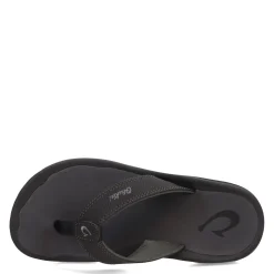 Sandals*OluKai Men's , Ohana Sandal Black/Dk Shadow