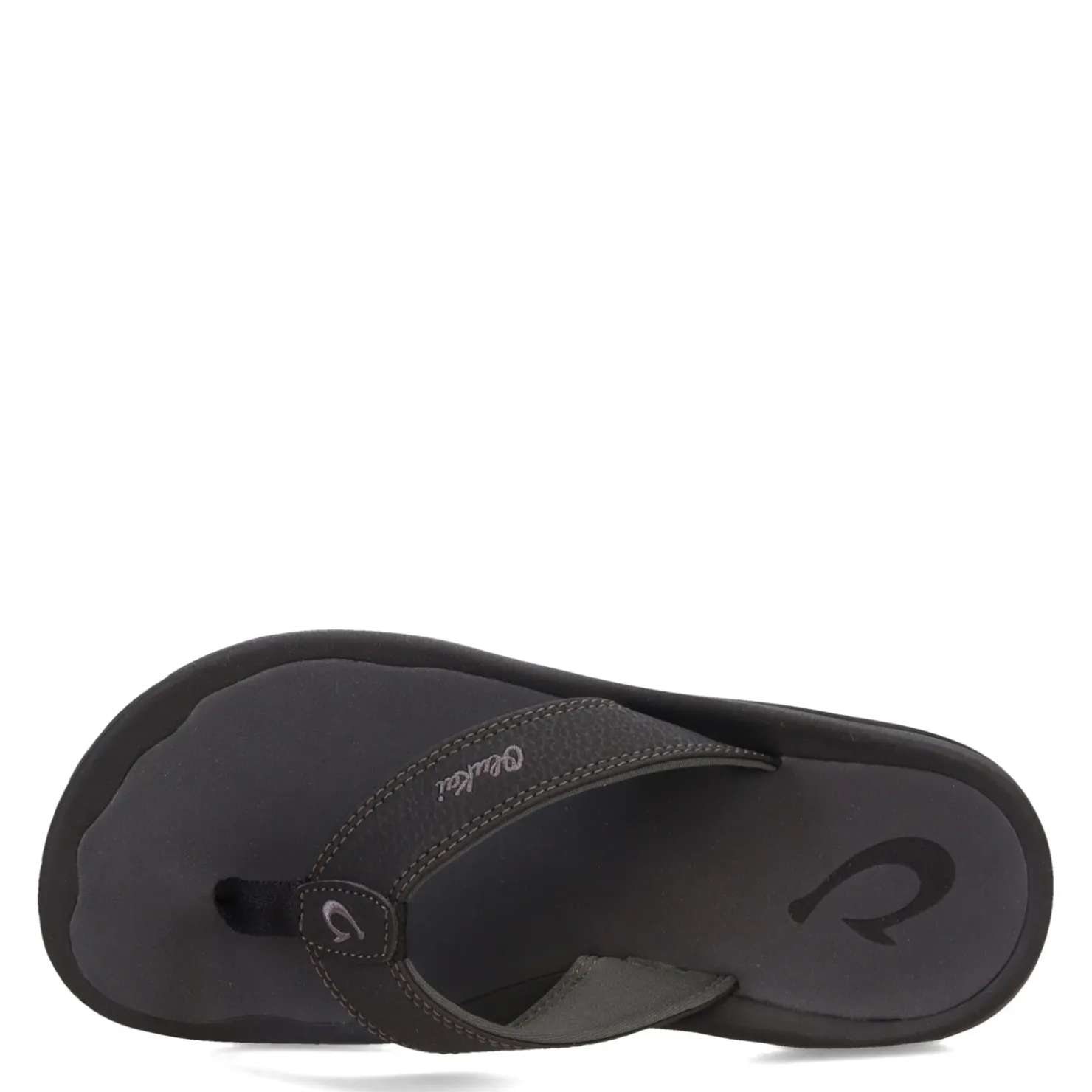 Sandals*OluKai Men's , Ohana Sandal Black/Dk Shadow