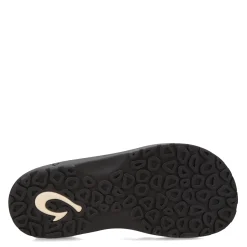 Sandals*OluKai Men's , Ohana Sandal Black/Dk Shadow