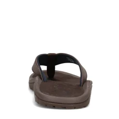 Sandals*OluKai Men's , Ohana Sandal Dk Wood/Dk Wood