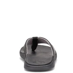 Flip Flops*OluKai Men's , Tuahine Sandal Black