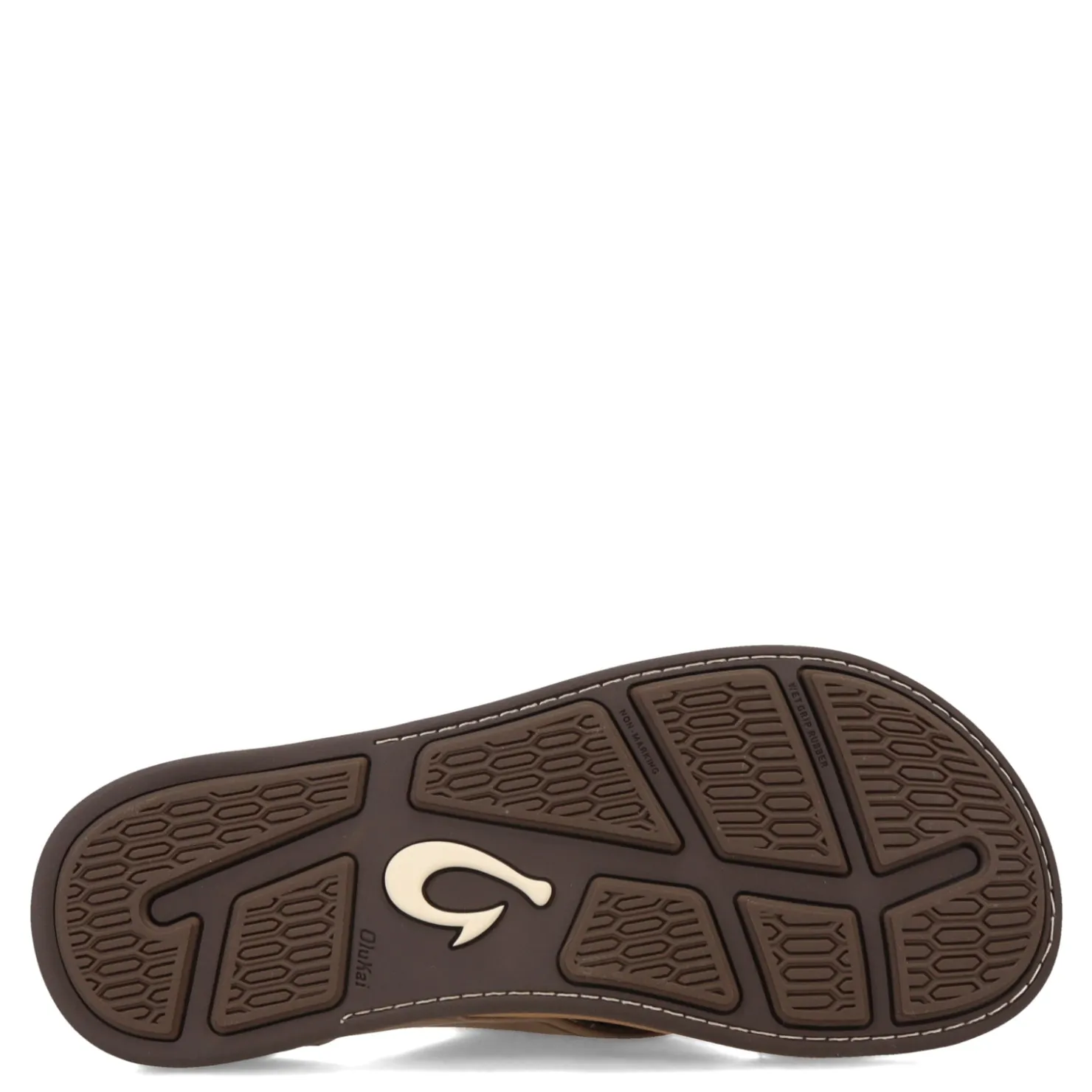 Flip Flops*OluKai Men's , Tuahine Sandal Hunter/Golden Sand