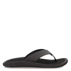 Sandals*OluKai Men's , Ulele Sandal Black Black