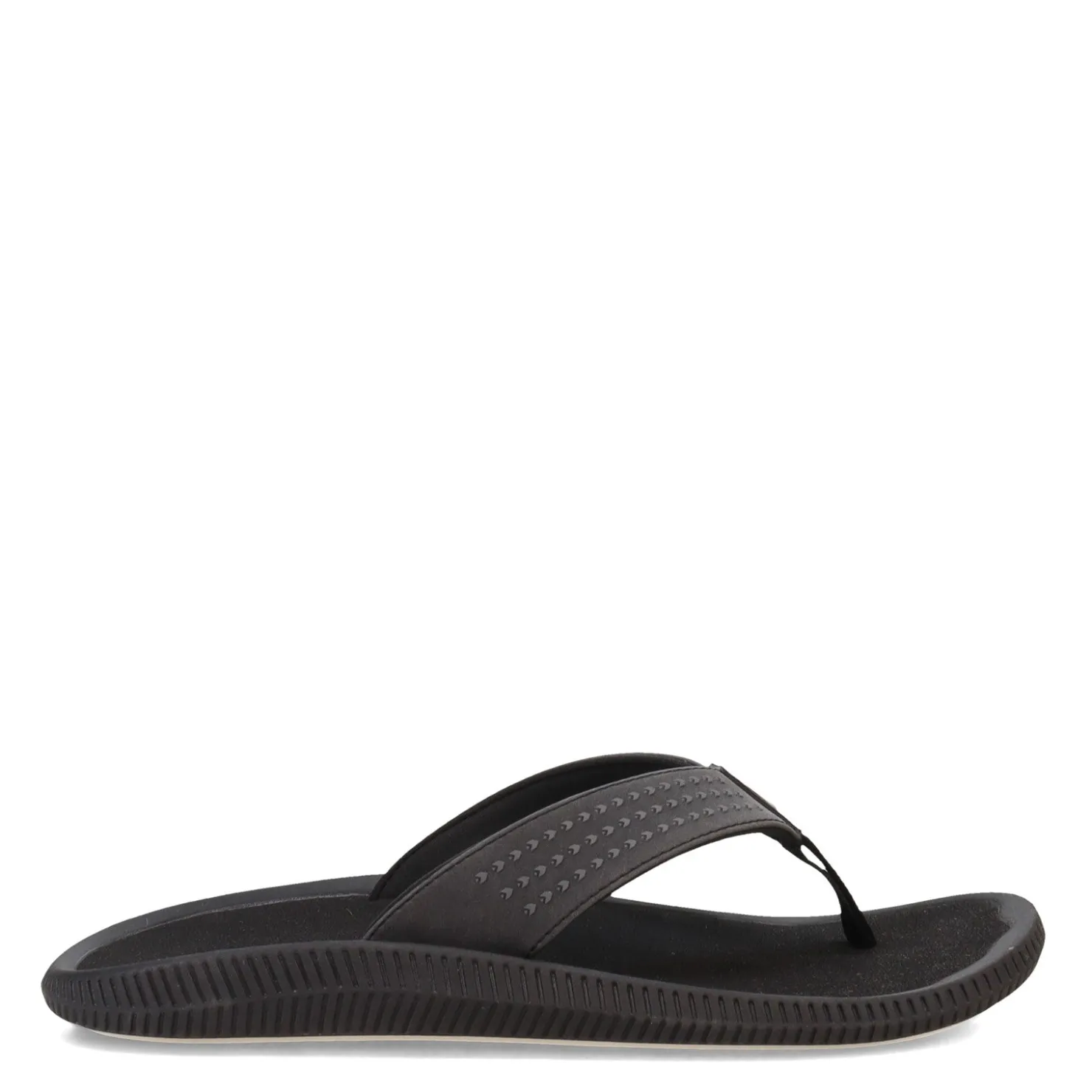 Sandals*OluKai Men's , Ulele Sandal Black Black