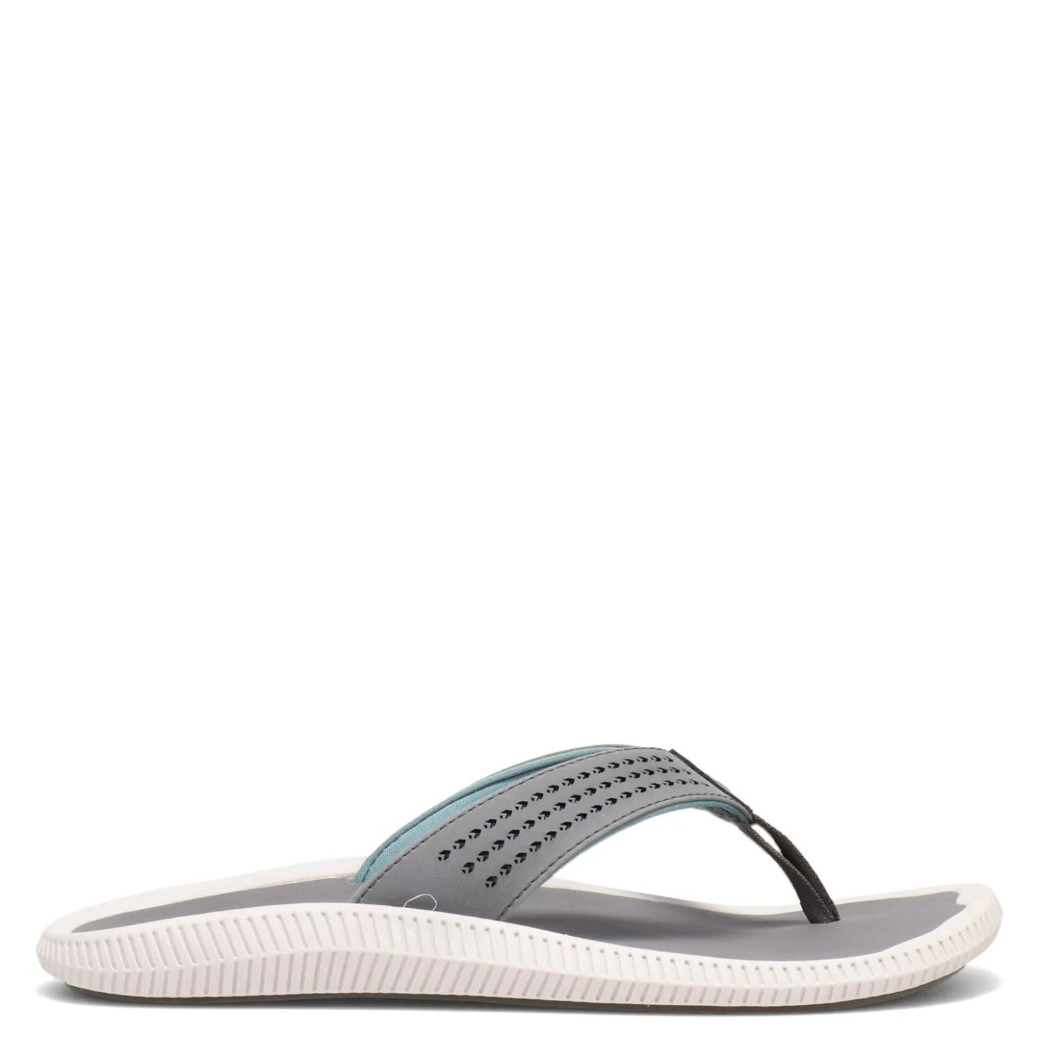 Flip Flops*OluKai Men's , Ulele Sandal Stone/Stone