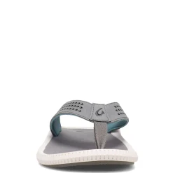 Flip Flops*OluKai Men's , Ulele Sandal Stone/Stone