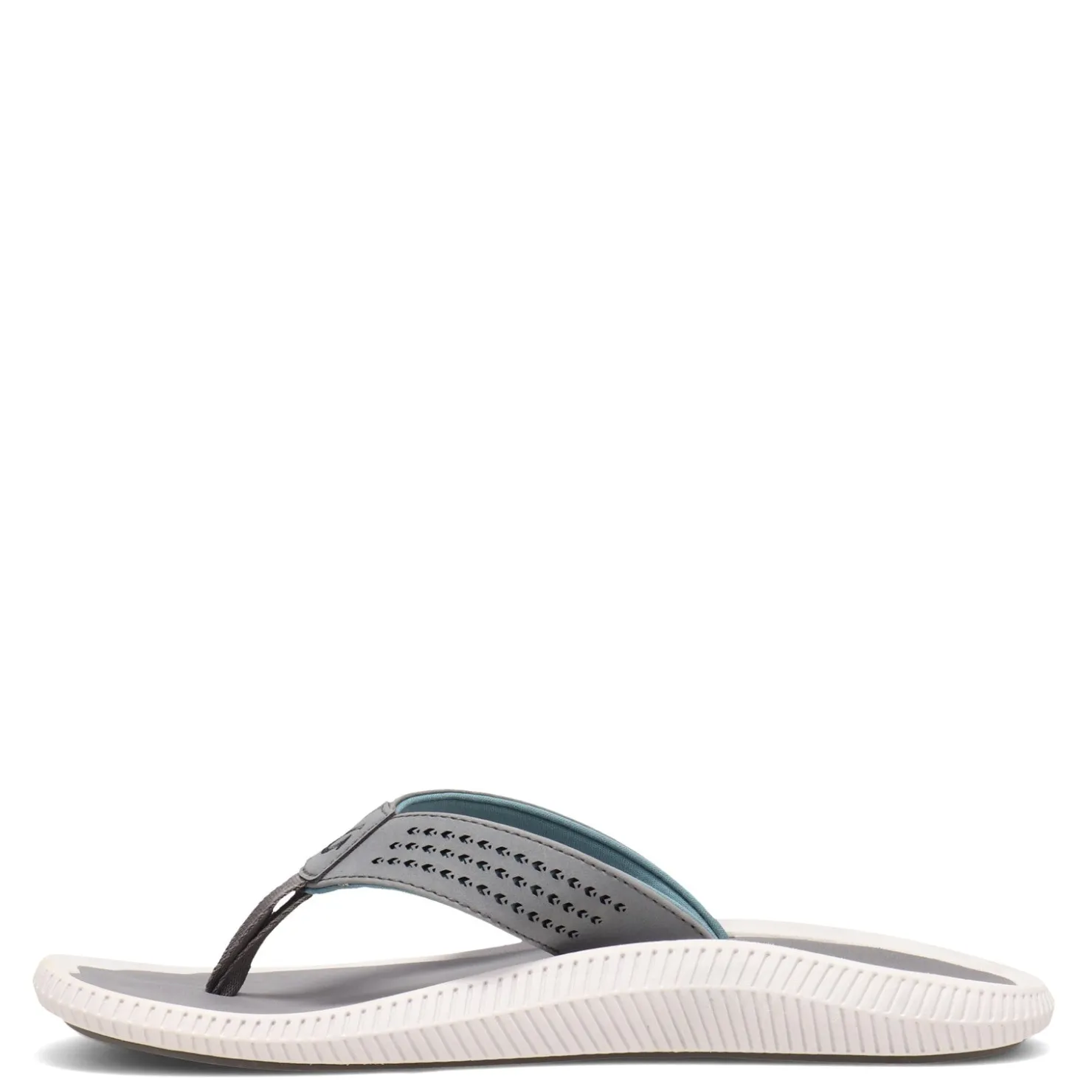 Flip Flops*OluKai Men's , Ulele Sandal Stone/Stone