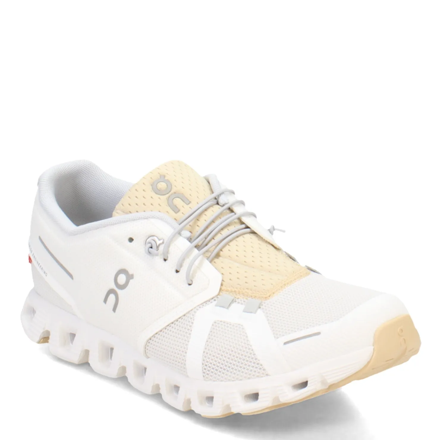 Running*ON Running Men's , Cloud 5 Push Running Shoe Ivory/Savannah