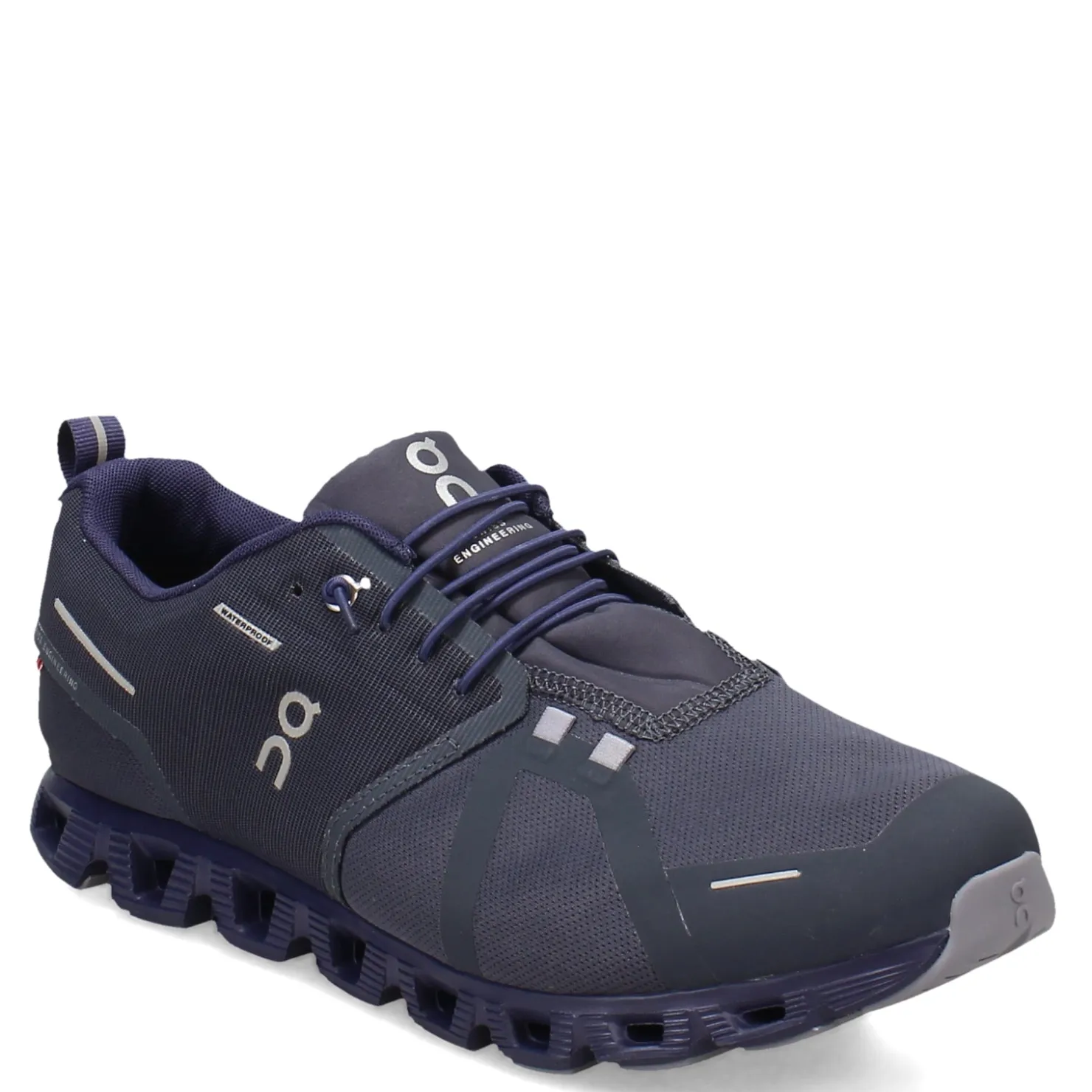 Running*ON Running Men's , Cloud 5 Waterproof Running Shoe Navy/Ink