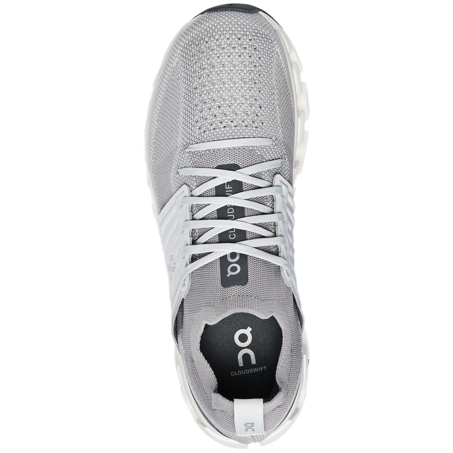 Running*ON Running Men's , Cloudswift 3 Running Shoe Alloy/Glacier