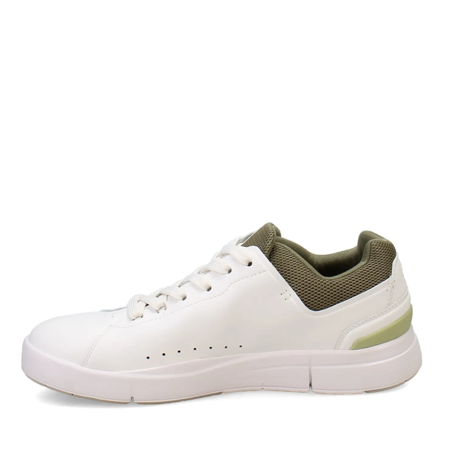 Sneakers & Athletics*ON Running Men's , The Roger Advantage Tennis Shoe White/Olive