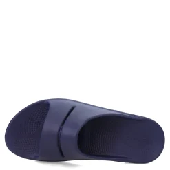 Slides*OOFOS Men's , OOahh Slide Sandal Navy