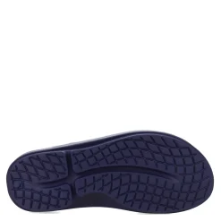 Slides*OOFOS Men's , OOahh Slide Sandal Navy