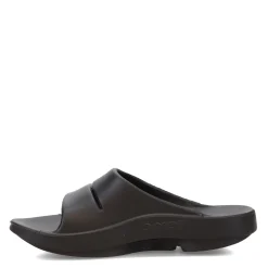 Sandals*OOFOS Men's , OOahh Sport Slide Sandal Black/White