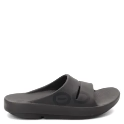 Sandals*OOFOS Men's , OOahh Sport Slide Black Matte