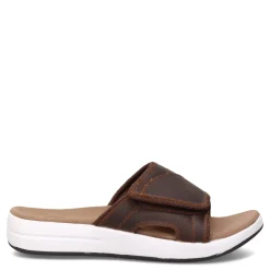 Sandals*Propet Men's , Emerson Slide Sandal Brown