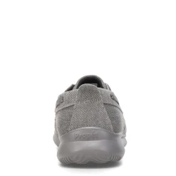 Boat Shoes*Propet Men's , Viasol Lace Boat Shoe Gray