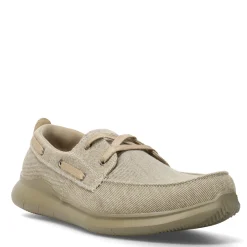 Boat Shoes*Propet Men's , Viasol Lace Boat Shoe Tan