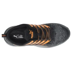 Sneakers & Athletics*Puma Safety Men's Puma, Charge Low Work Shoe Black Orange