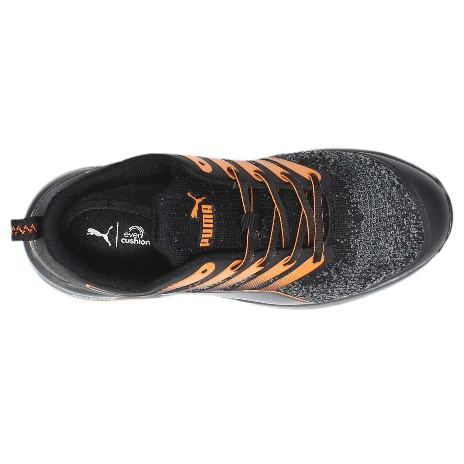 Sneakers & Athletics*Puma Safety Men's Puma, Charge Low Work Shoe Black Orange