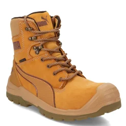 Boots*Puma Safety Men's Puma, Conquest 7 Inch CTX Waterproof Boot Wheat