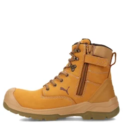 Boots*Puma Safety Men's Puma, Conquest 7 Inch CTX Waterproof Boot Wheat