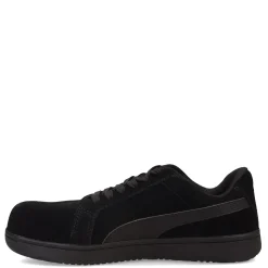 Sneakers & Athletics*Puma Safety Men's Puma, Iconic Composite Toe Work Shoe Black Suede