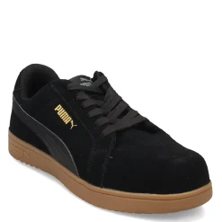 Sneakers & Athletics*Puma Safety Men's Puma, Iconic Composite Toe Work Shoe Black/Gum