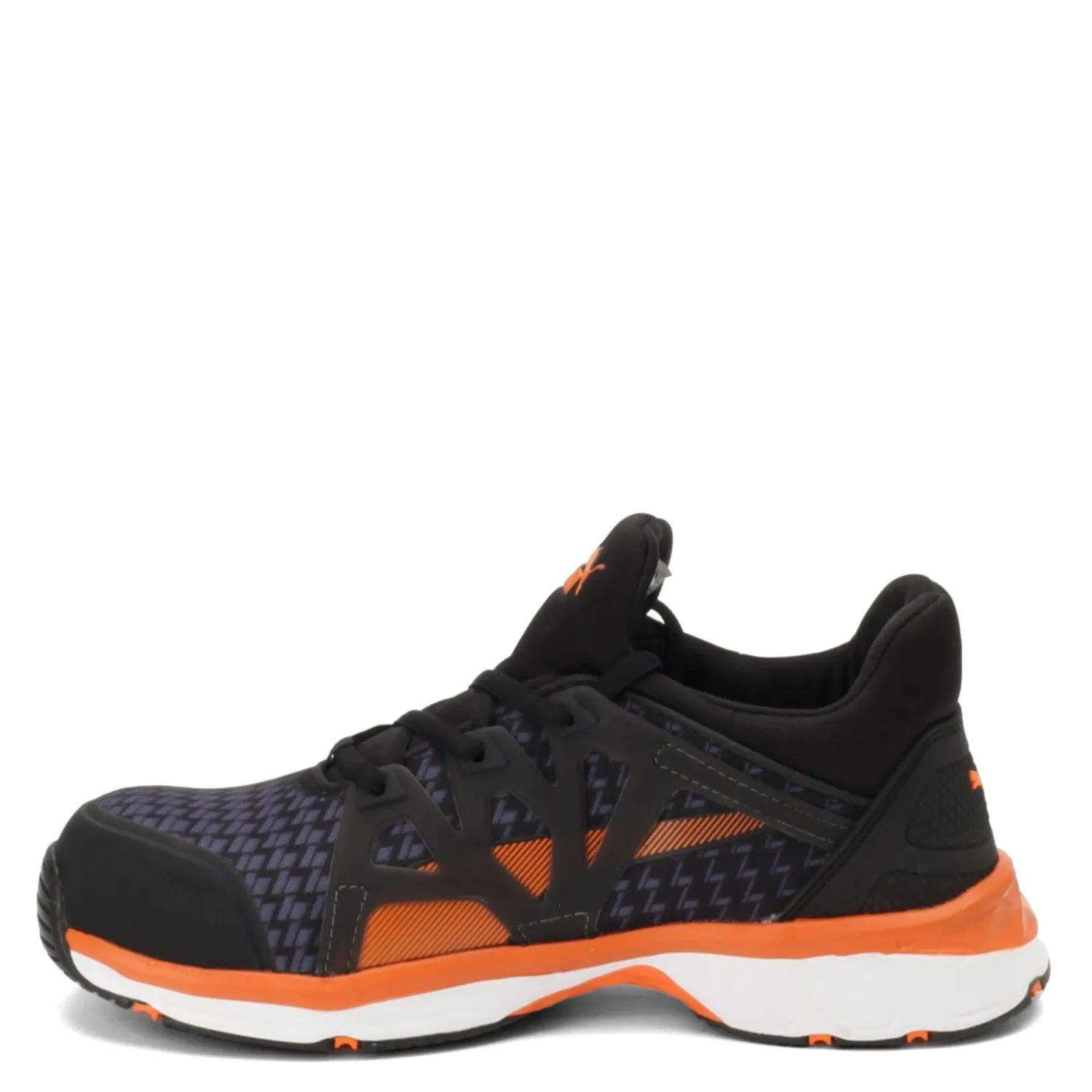 Sneakers & Athletics*Puma Safety Men's Puma, Rush 2.0 Mid SD Composite Toe Work Shoe Black Orange