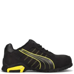 Work & Safety*Puma Safety Men's , Amsterdam Low Work Shoe Black