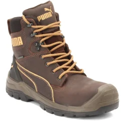 Boots*Puma Safety Men's , Conquest 7 Inch CTX Waterproof Boot Brown
