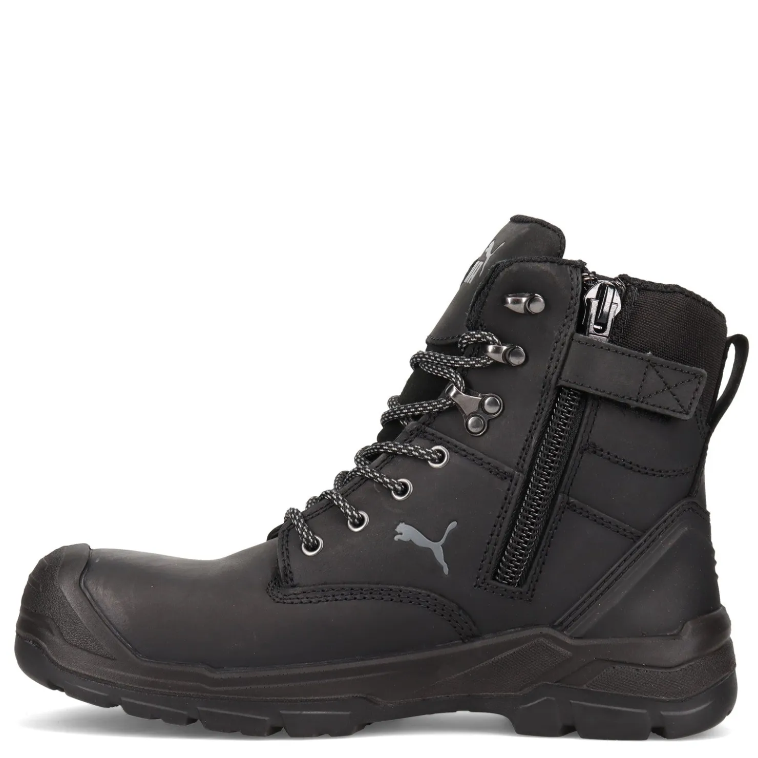 Boots*Puma Safety Men's , Conquest 7 Inch CTX Waterproof Boot Black