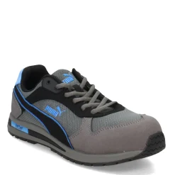 Work & Safety*Puma Safety Men's , Frontside Low Work Shoe Grey Blue