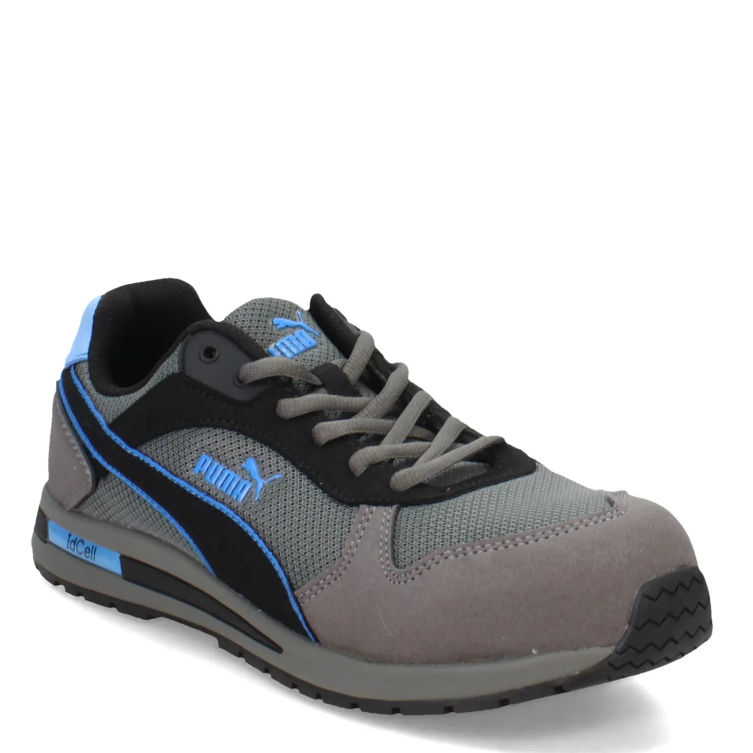 Work & Safety*Puma Safety Men's , Frontside Low Work Shoe Grey Blue