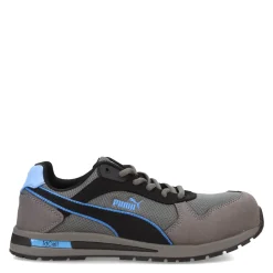 Work & Safety*Puma Safety Men's , Frontside Low Work Shoe Grey Blue