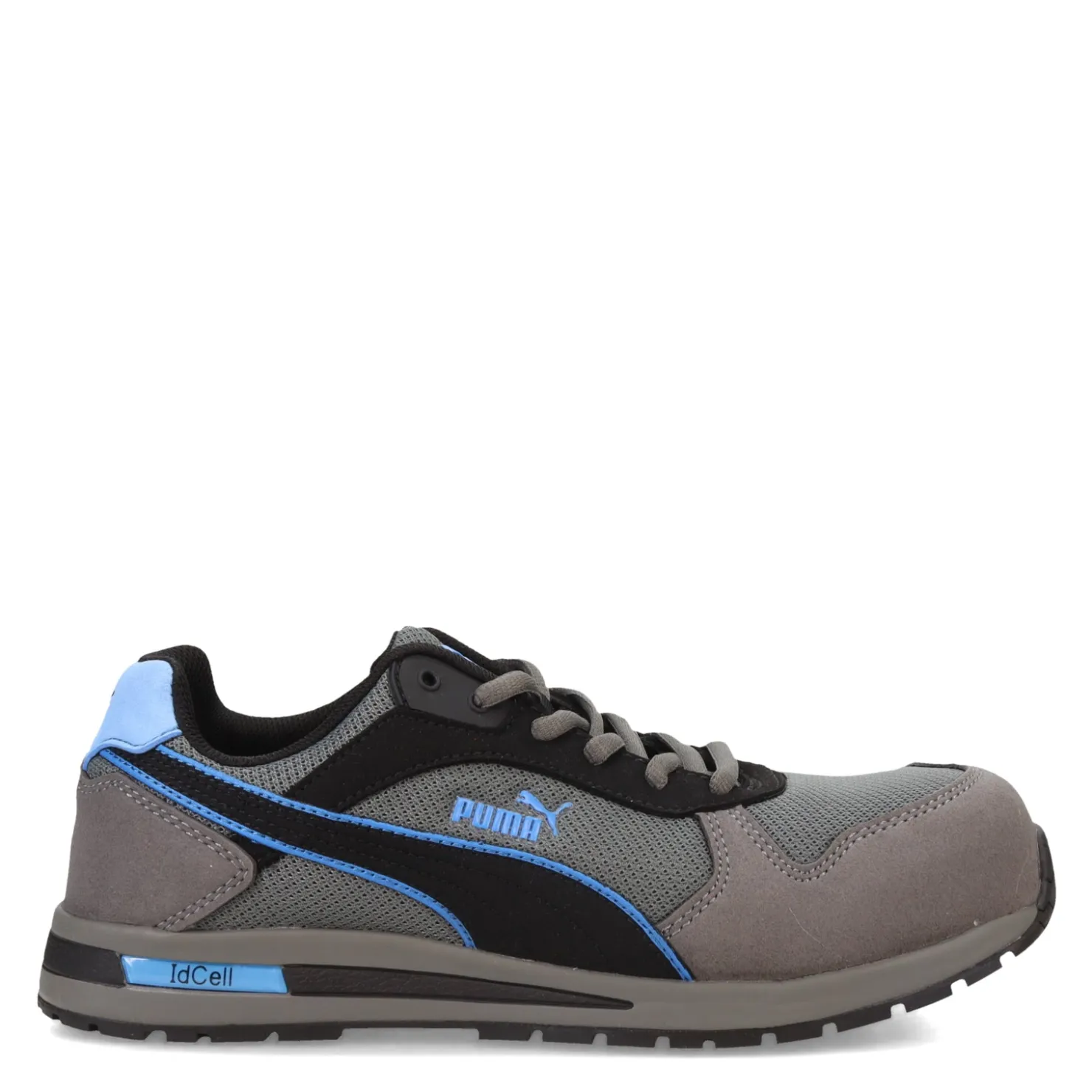 Work & Safety*Puma Safety Men's , Frontside Low Work Shoe Grey Blue