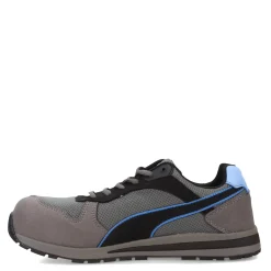 Work & Safety*Puma Safety Men's , Frontside Low Work Shoe Grey Blue