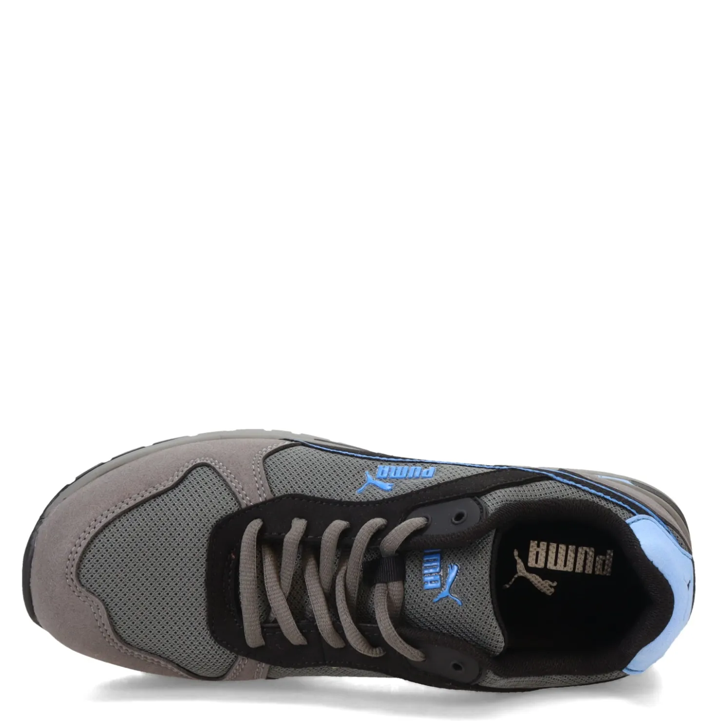 Work & Safety*Puma Safety Men's , Frontside Low Work Shoe Grey Blue