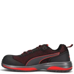 Work & Safety*Puma Safety Men's , Speed Comp Toe Work Shoe Black / Red