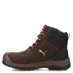 Boots*Puma Safety Men's PUMA, Safety Tornado 6in Soft Toe Boot Brown
