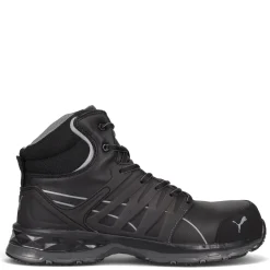 Boots*Puma Safety Men's , Velocity 2.0 Mid Work Shoe Black