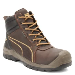 Boots*Puma Safety Men's Puma, Tornado CTX Mid Boot Brown